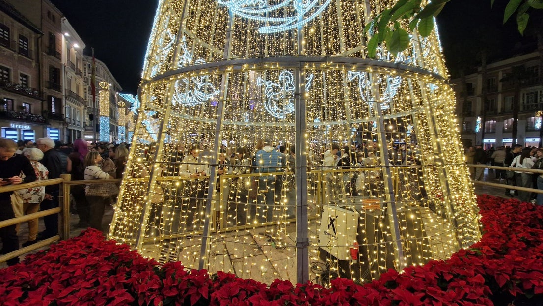 Malaga's big Christmas switch-on - in pictures