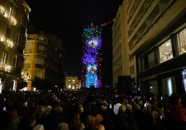 This is the new Christmas videomapping show that is lighting up Malaga cathedral