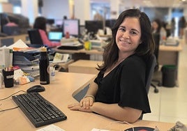 SUR journalist Nuria Triguero.