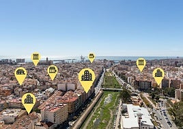 The primary asset in terms of numbers is housing, followed by warehouses and garages.