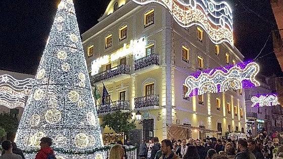This is when the big Christmas switch-on is happening on Granada's Costa Tropical