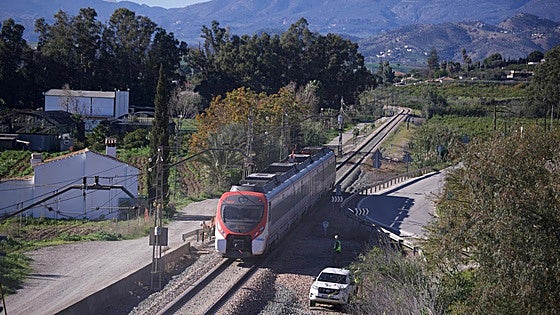 Malaga-Álora railway line closed after pedestrian killed by train