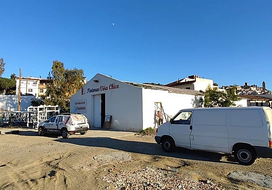 The area of Vélez-Málaga where the mast was planned to be built.