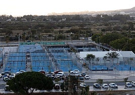 The current facilities of the racquet centre, which has ten years left on its concession.