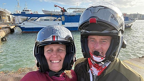 Finding out what it means to be human - on a motorbike