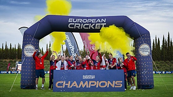 Jersey crowned champions of the inaugural Women's European Cricket Championship Challenger Division