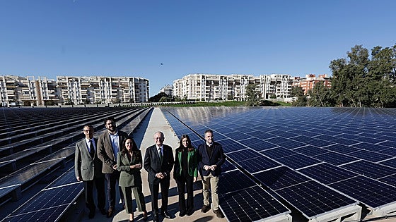 Malaga council installs the largest urban photovoltaic plant in Spain