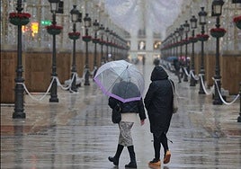 File image of Malaga city centre.
