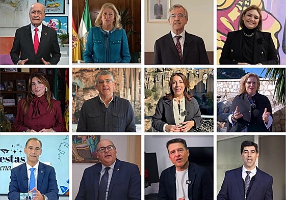 New Year messages from the mayors of the Costa del Sol and Malaga province