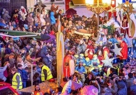 File image of the Torremolinos Three Kings parade.