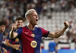 Barcelona are struggling to get Dani Olmo registered.