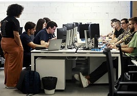 The technology sector is one of the main drivers of employment in Malaga (file image).