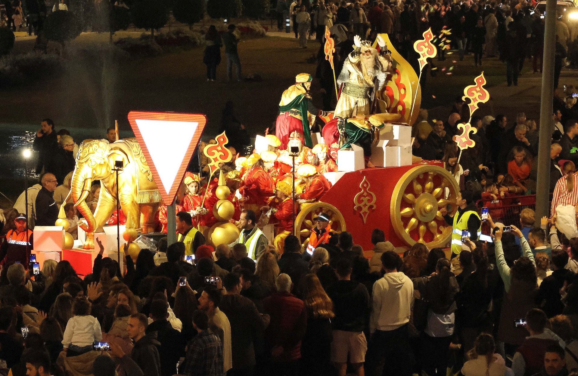 Cabalgata de Reyes en San Pedro Alcántara.