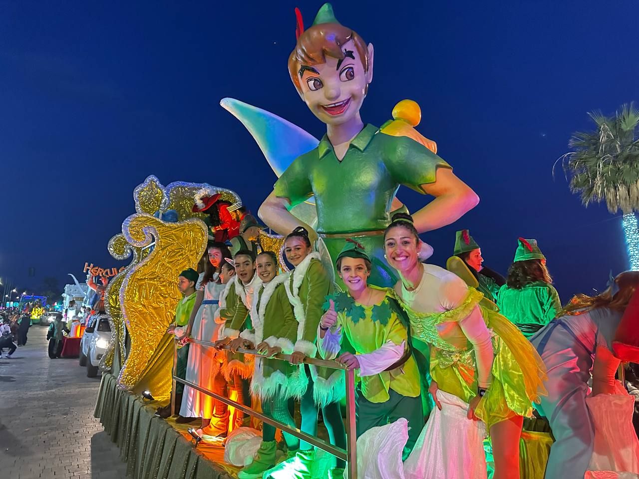 Cabalgata de Reyes en Estepona.