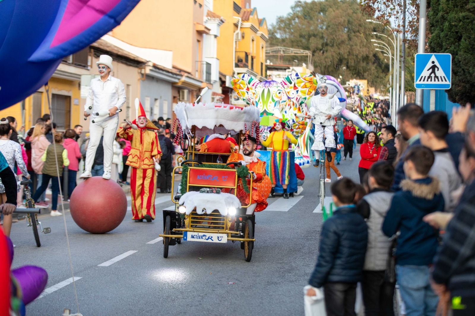 Cabalgata de Reyes en Málaga Este.