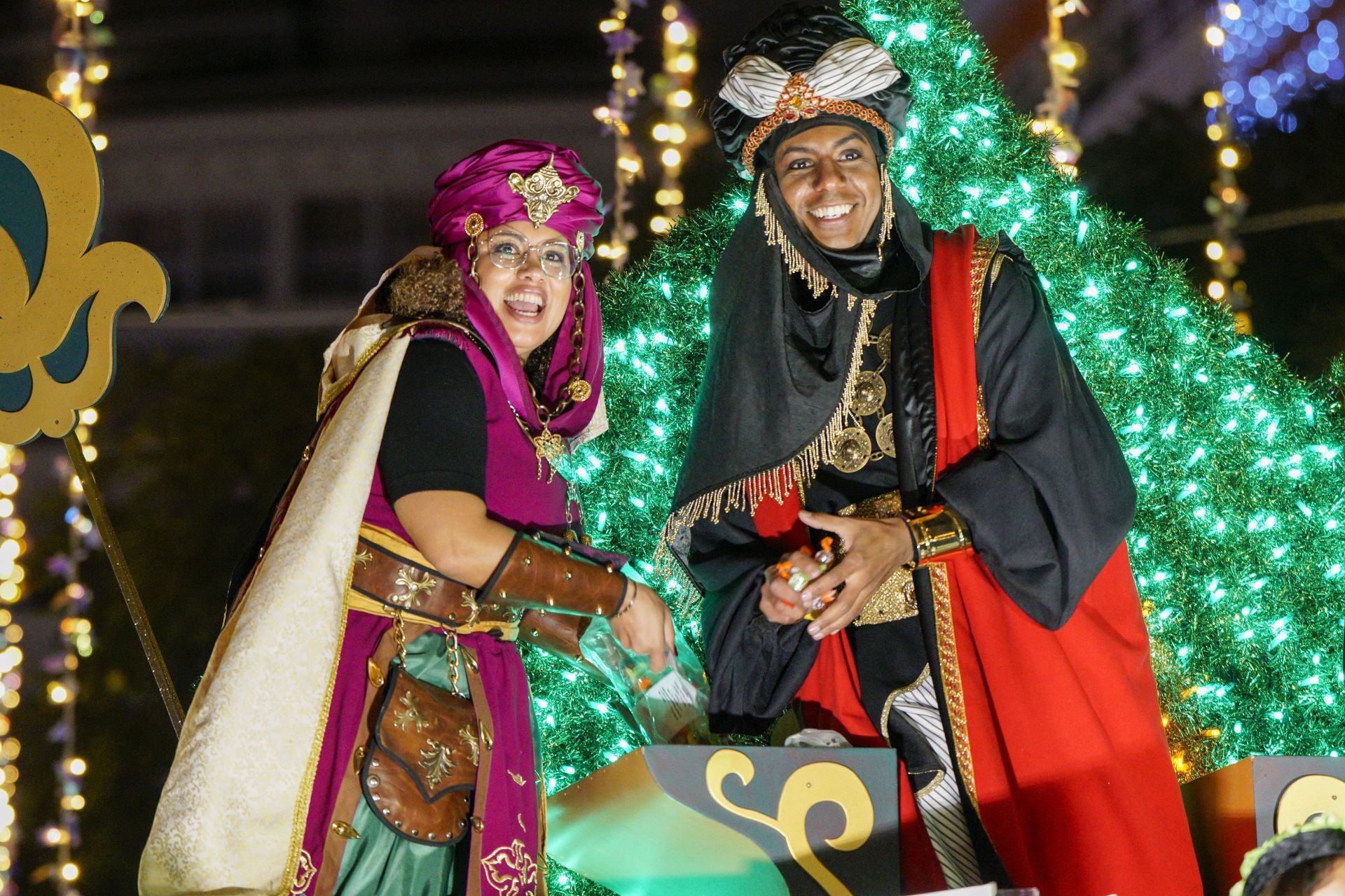 Cabalgata de Reyes en Marbella.