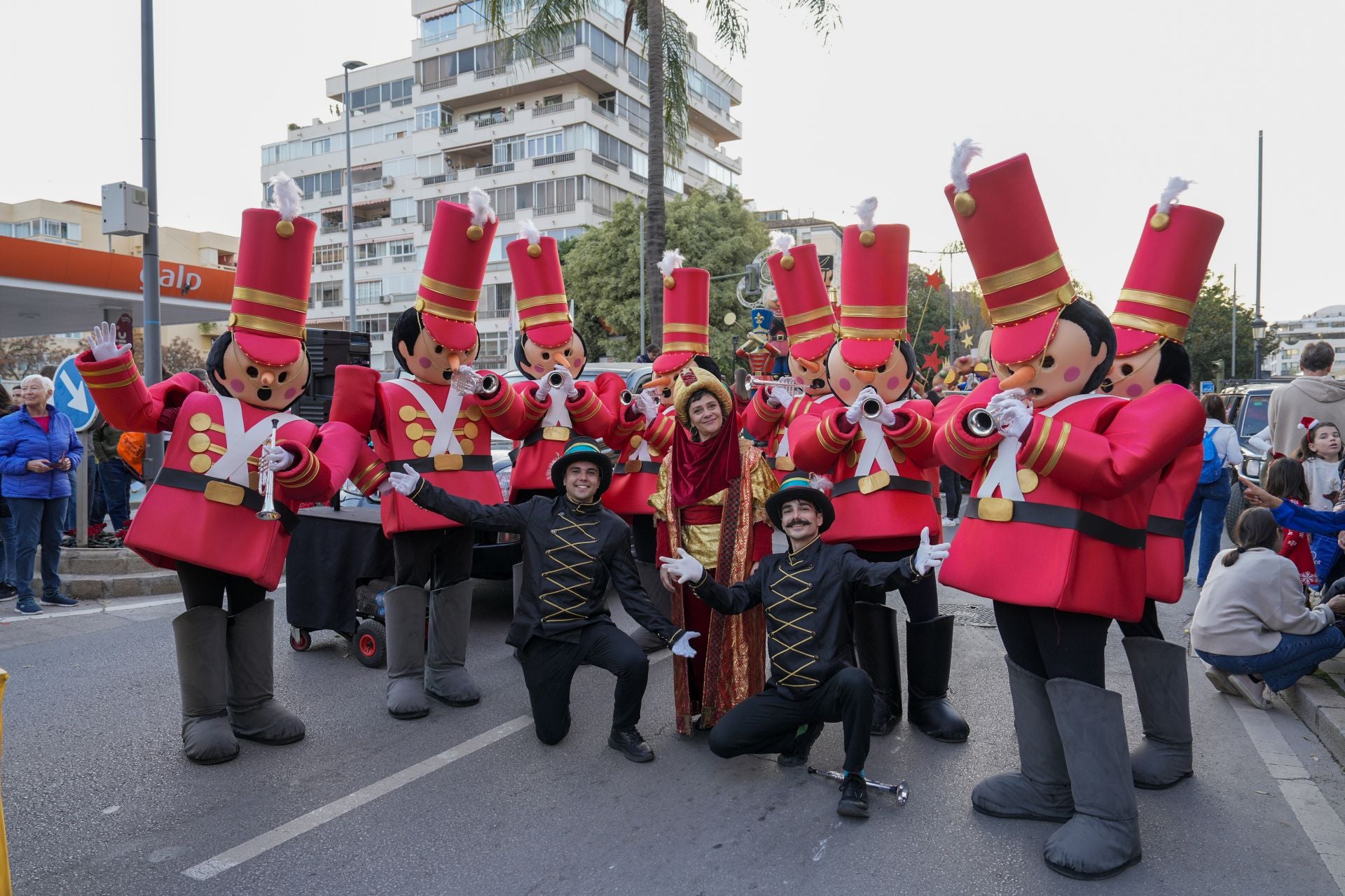 Cabalgata de Reyes en Marbella.