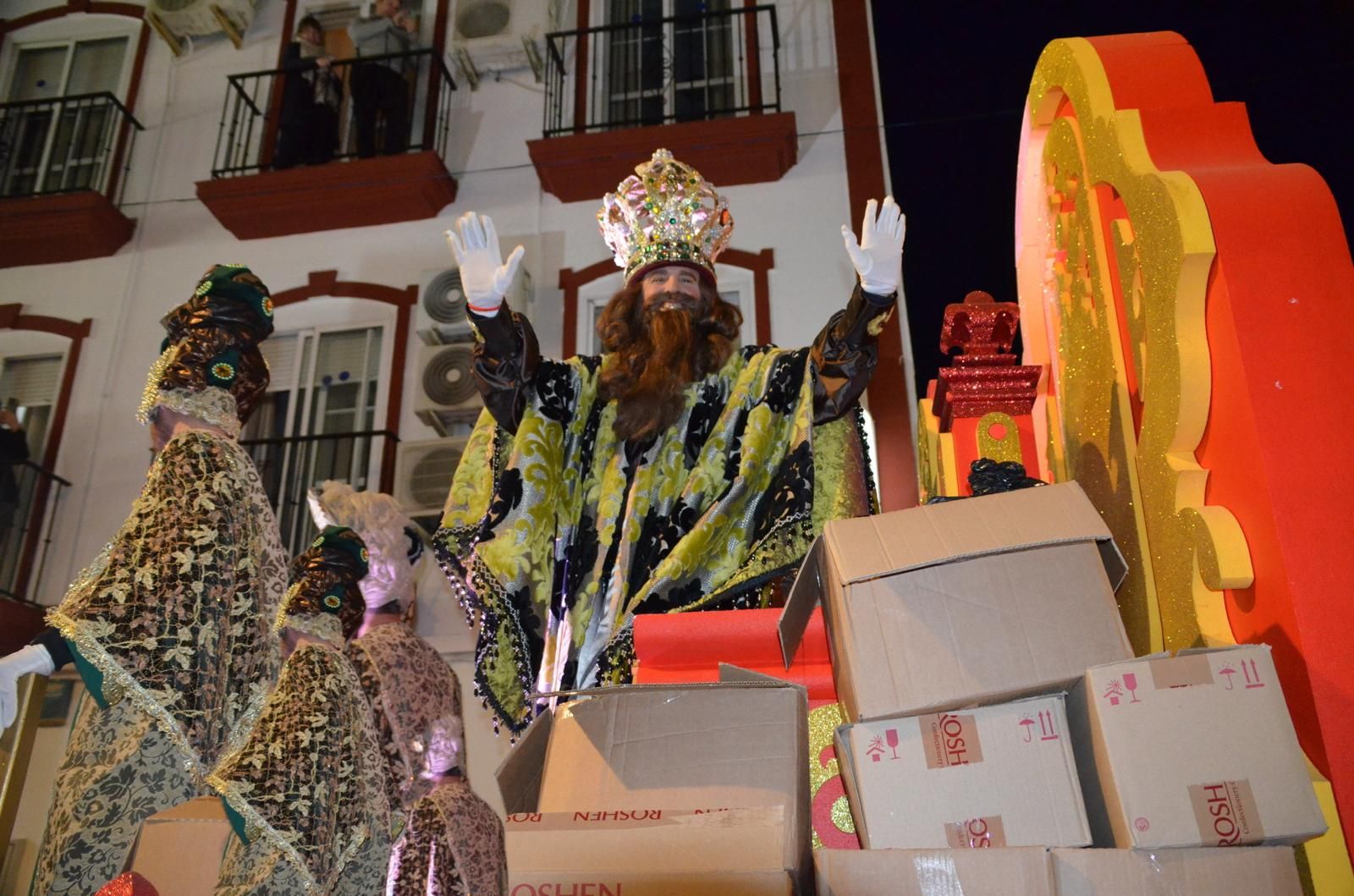 Cabalgata de Reyes en Nerja.