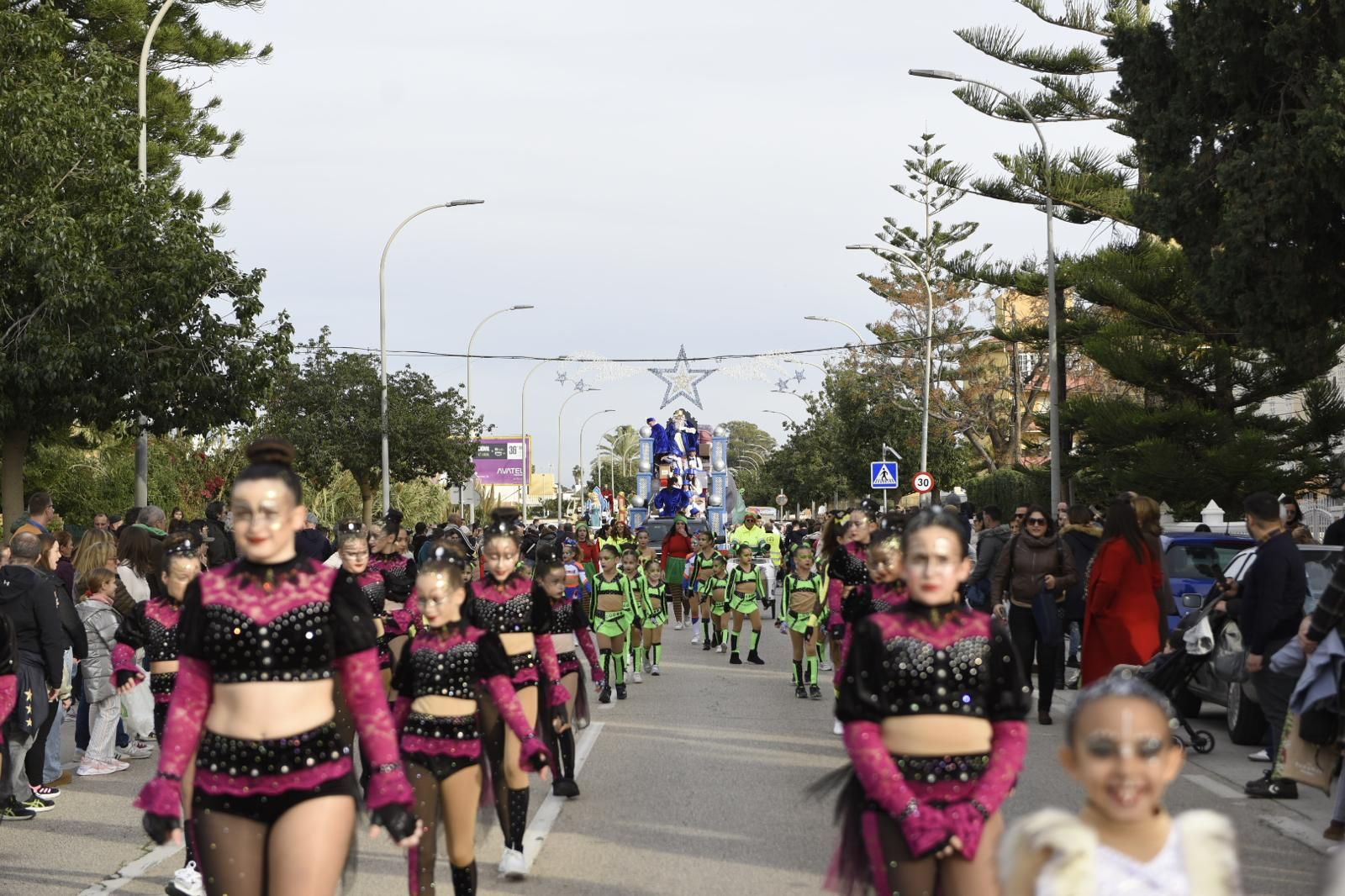 Cabalgata de Reyes en Rincón de la Victoria.