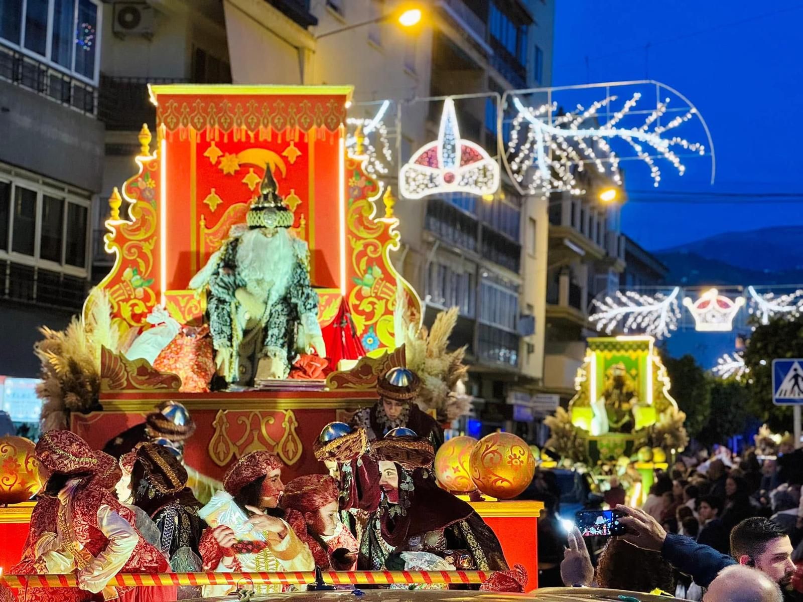 Cabalgata de Reyes en Vélez-Málaga.