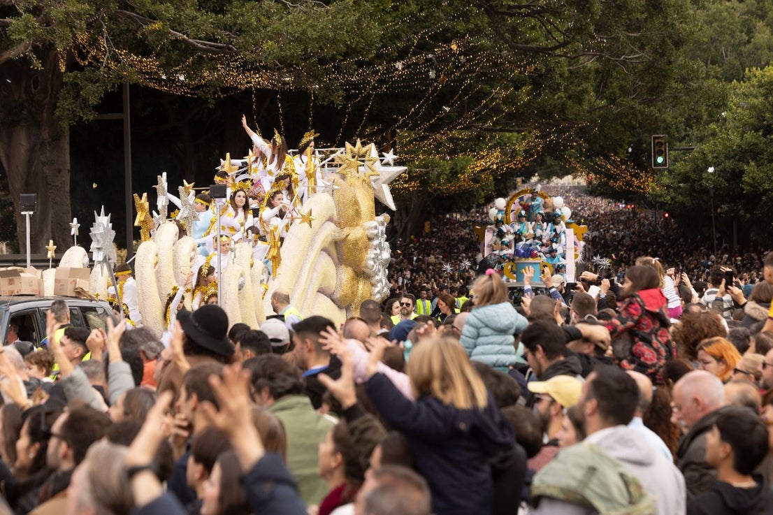 Malaga city's huge Three Kings cavalcade 2025, in pictures