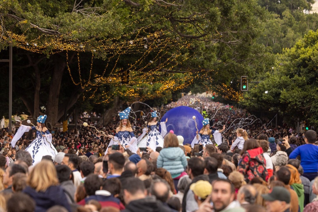 Malaga city's huge Three Kings cavalcade 2025, in pictures