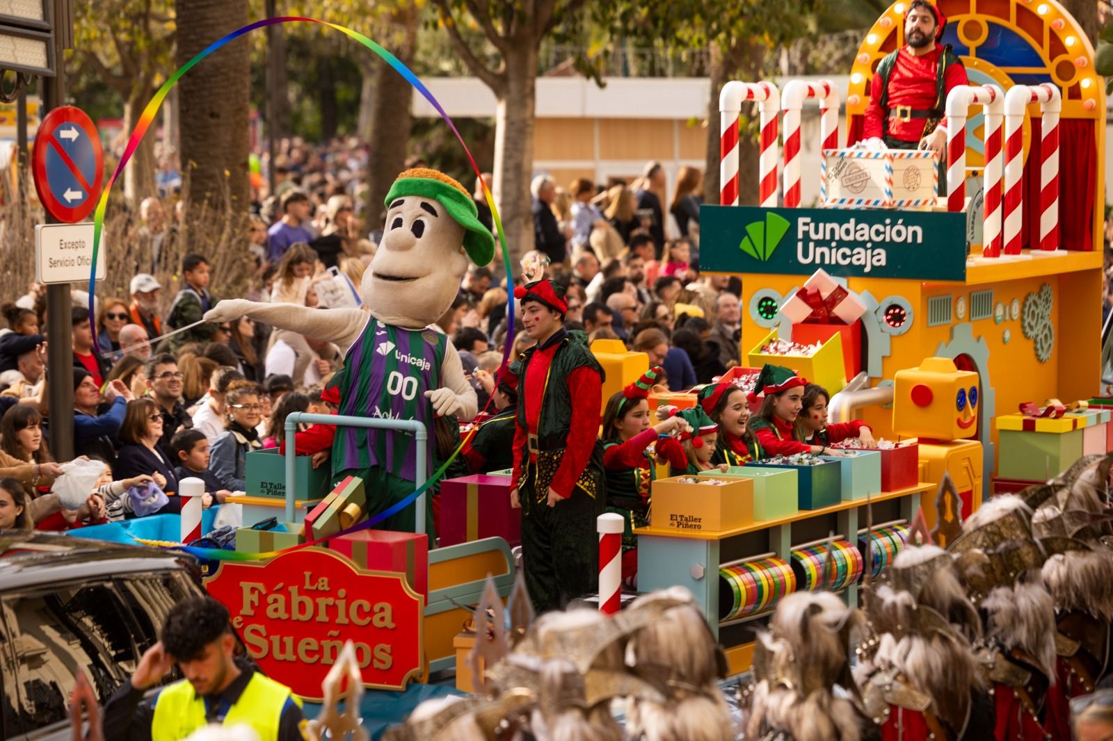 Malaga city's huge Three Kings cavalcade 2025, in pictures