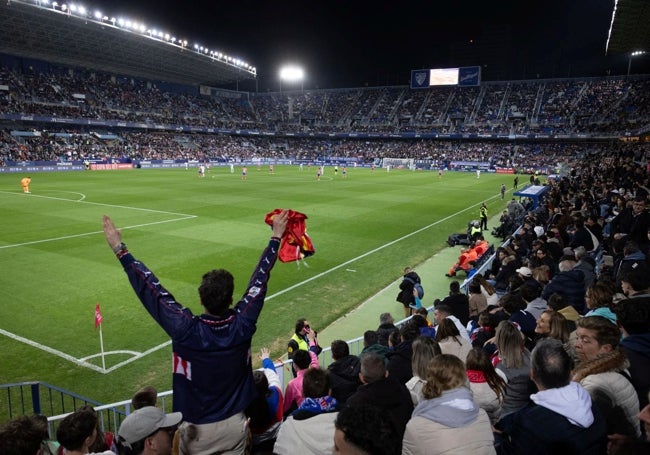 La Rosaleda was a sell-out.