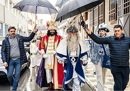 File image of Three Kings rain in Spain.
