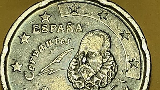 A Spanish 20-cent coin on sale for 50,000 euros on eBay