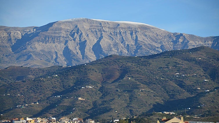 First snow of the year falls in Malaga province