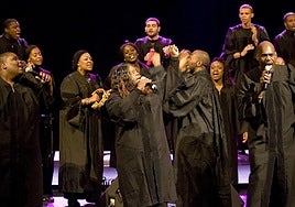 Alabama Gospel Choir during a previous concert.