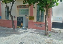 John Fulton's former home and studio in Plaza Alianza, Seville.