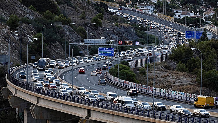 Latest traffic statistics reveal why there are more tailbacks between Malaga and towns on the Costa del Sol