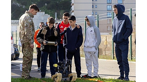 Army reaches out to local school children on the Rock