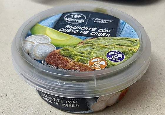 One of the tubs made by Axarfruit for Carrefour.