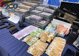 Thirteen members of the same family arrested in Malaga in drug trafficking and money laundering operation