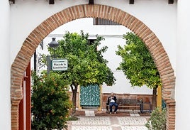 The village of Genalguacil in Malaga province.