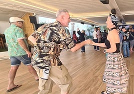 Fans were already on the dance floor on Thursday.