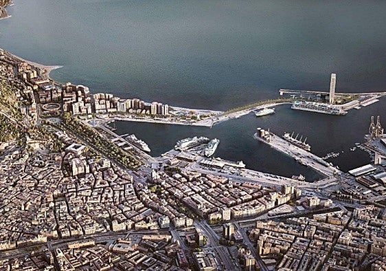 New concept unveiled for luxury hotel tower in Malaga port