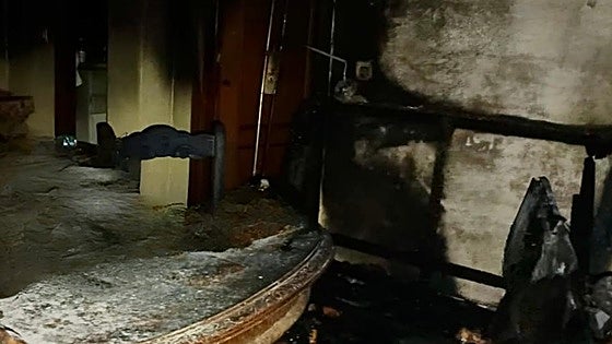 Two men hospitalised after blaze rips through Costa del Sol home