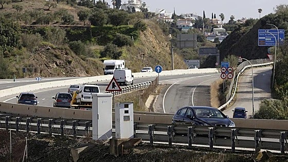Three out of four DGT traffic fines issued in Malaga are for speeding
