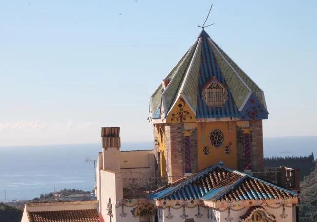 Casa Museo de la Axarquía with sea views, in the village of El Valdés (Moclinejo).