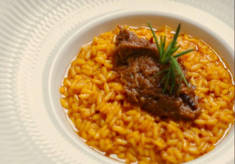 Risotto All'Ossobuco.