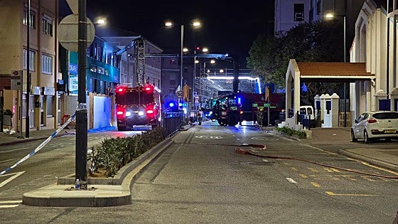 Seven juveniles arrested in connection with fire at old Coviran supermarket in Gibraltar