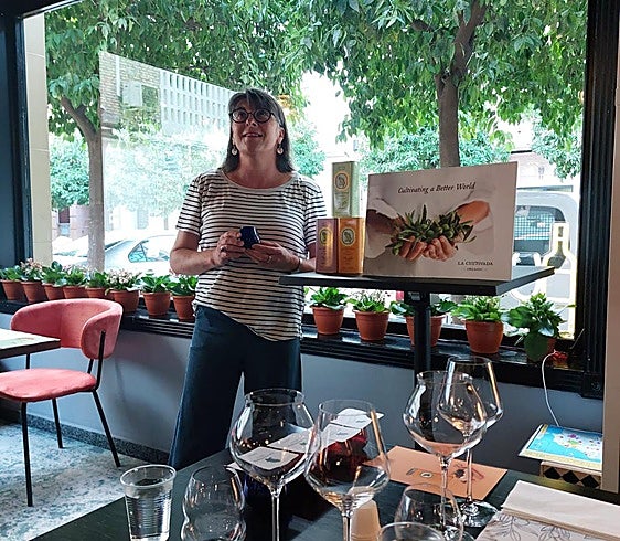 Sharon Page: A golden journey that started with a payment in Spanish olive oil