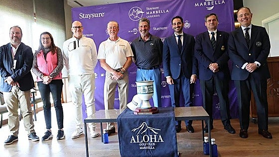 Golfing icons touch down on the Costa del Sol for the Legends Tour