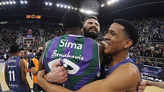 Malaga's Unicaja basketball team dominate Real Madrid to claim third Copa del Rey title