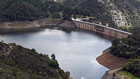 When good design retains water: Costa del Sol's main reservoir is still filling up