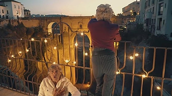 Multi-faceted celebrity Hubertus von Hohenlohe sings an ode to Ronda, in Ronda